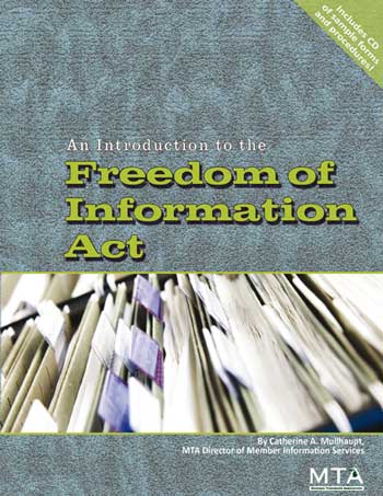 Freedom of Information Act book cover