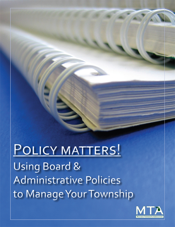 Policy Matters book cover