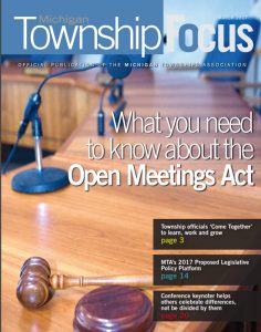 March 2017 Township Focus Cover